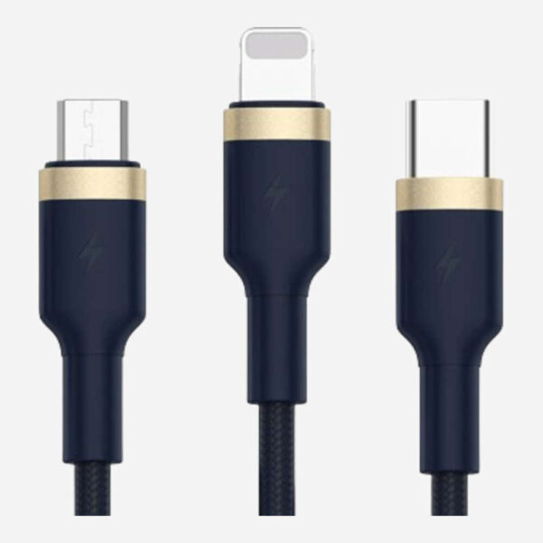 IBRAND USB-A to Lightning 1M Cable - Fast Sync and Charge Lightning Cable - Protective 1M Lightning Cable - High-Quality Lightning Cable for Apple Devices