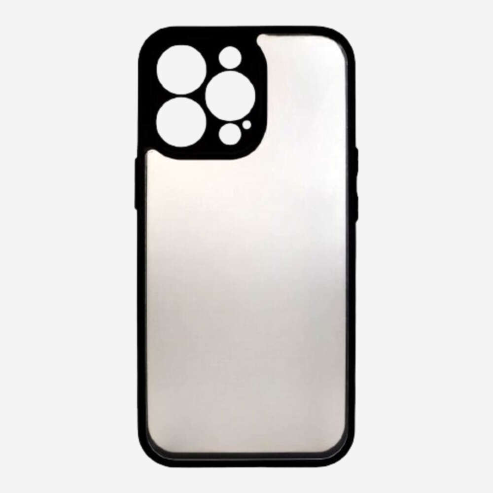 iPhone 13 Pro Black Transparent Cover & Case