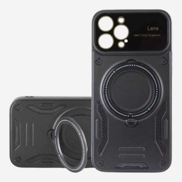 iPhone 14 Pro Max Lens Protective Hard Ring Cover & Case