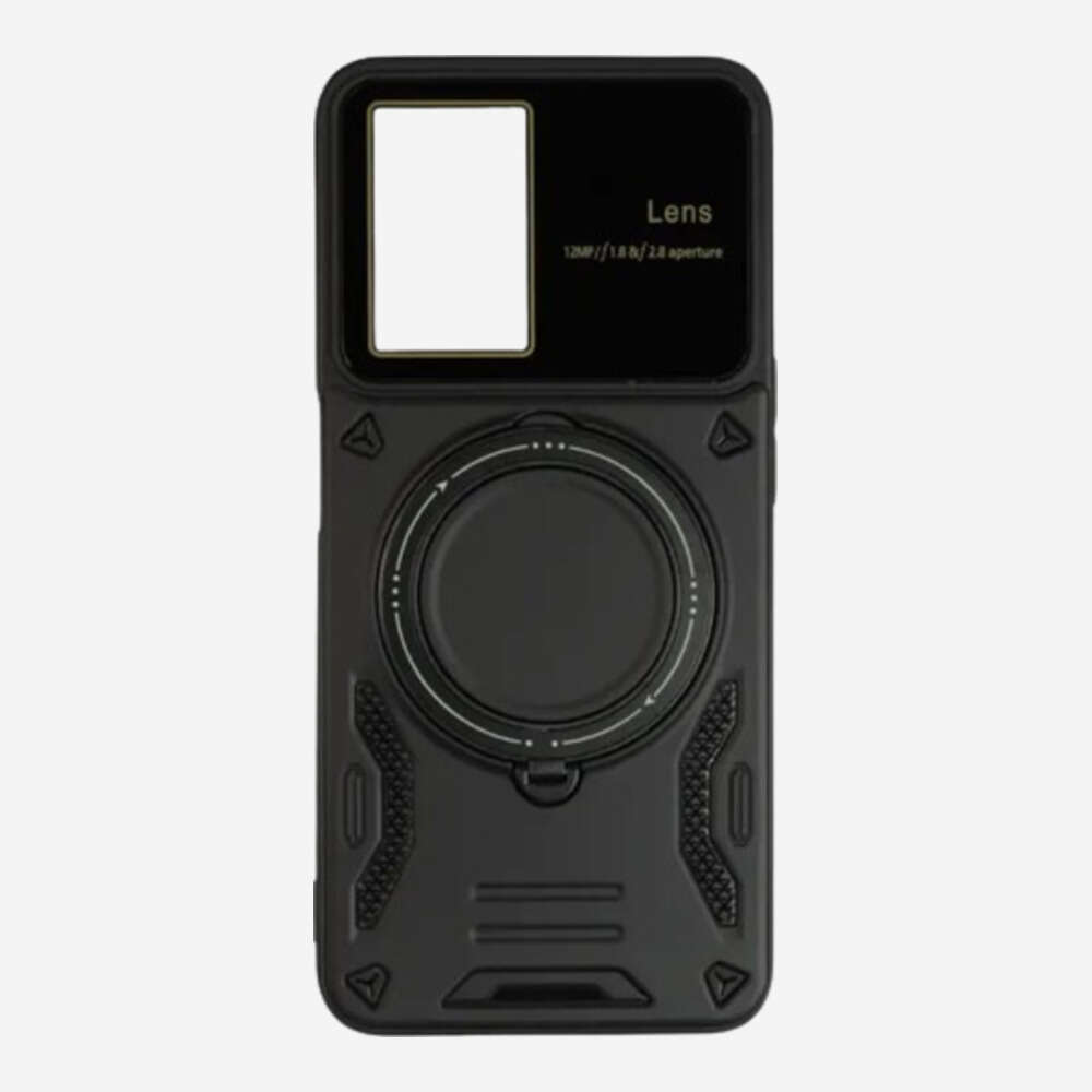 Oppo A57/A77 5G Lens Protective Hard Ring Cover & Case