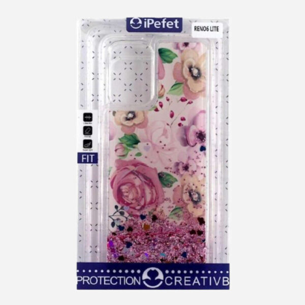 Oppo A74/ F19/ Reno6 Lite Glitter Cover & Case