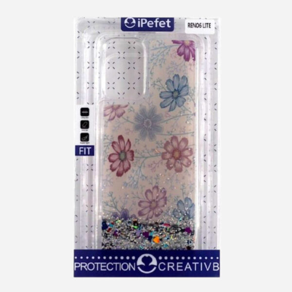Oppo A74/ F19/ Reno6 Lite Glitter Cover & Case