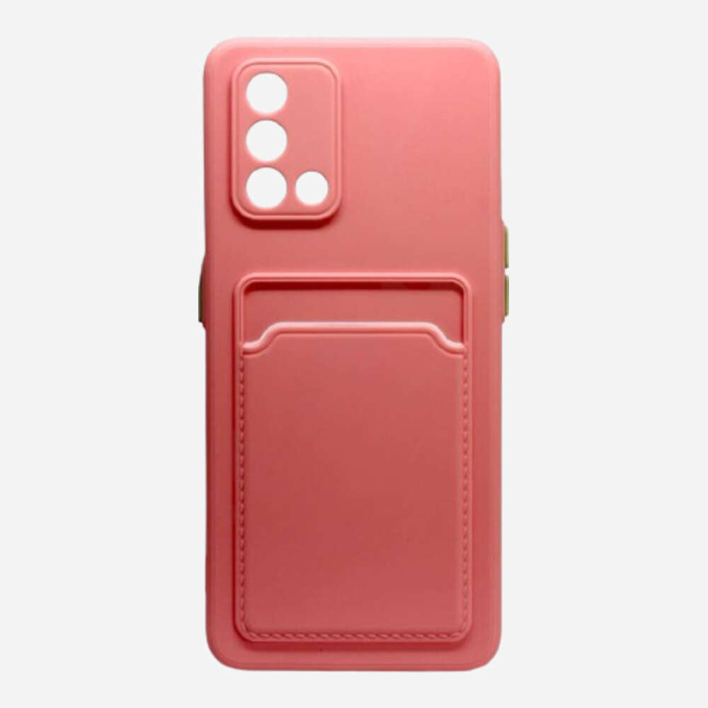 Oppo A95 Silicone Card Holder Cover & Case