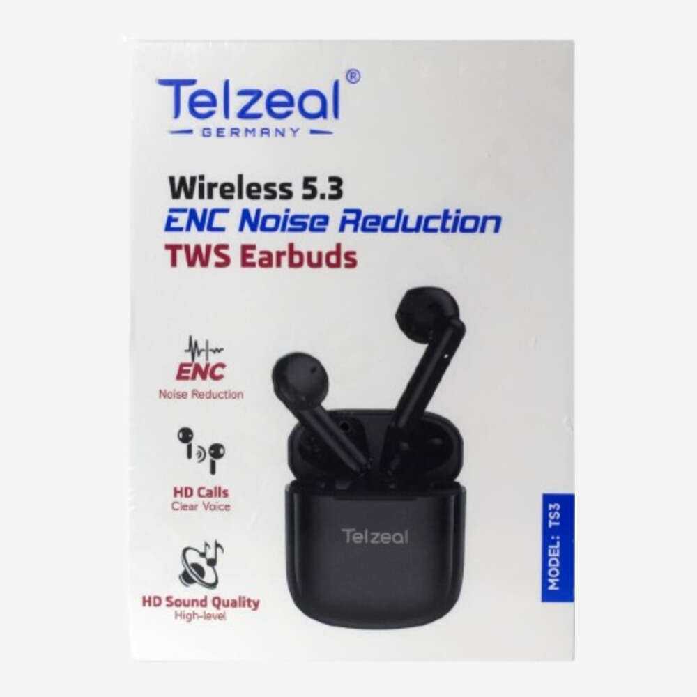 Telzeal Wireless 5.3 Noise Reduction Earbuds