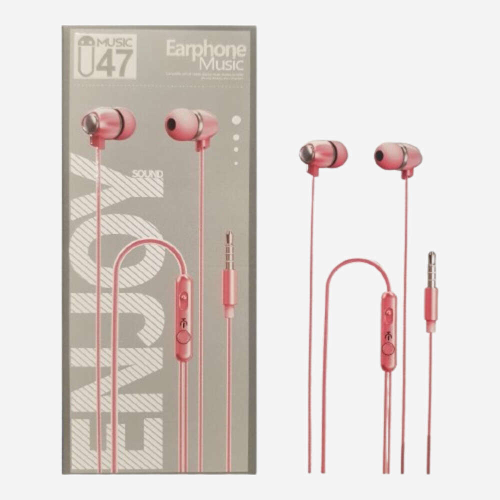 U47 3.5mm Universal Wired Earphone