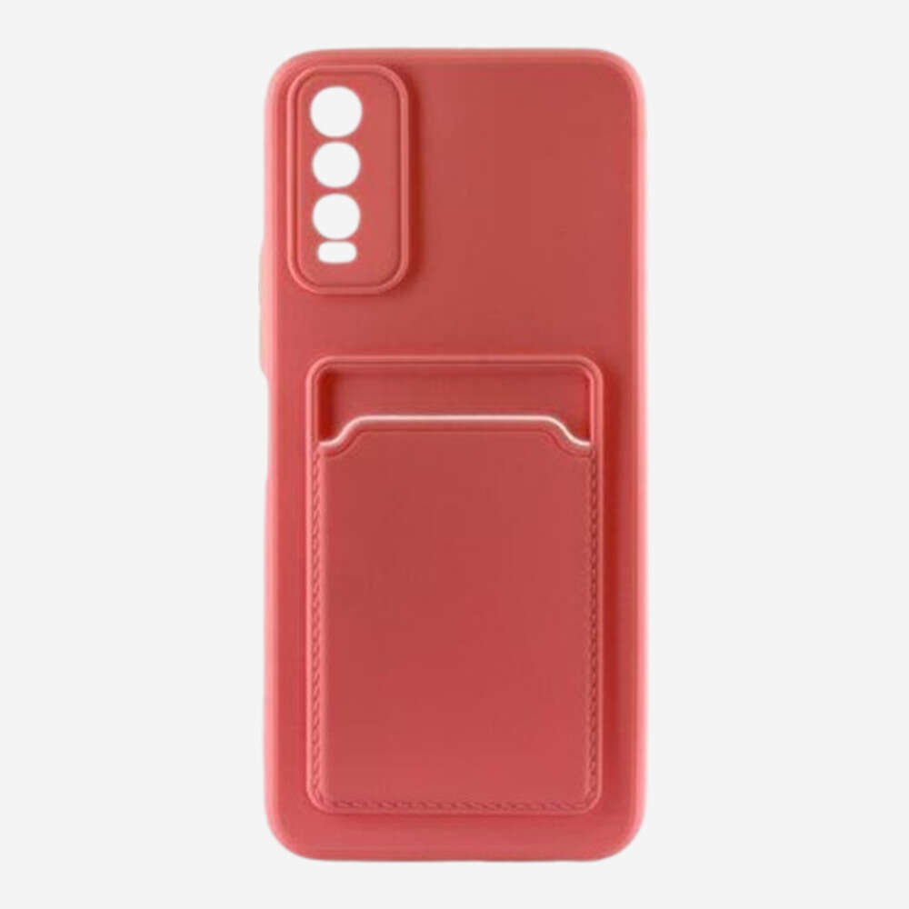 Vivo Y20/ Y20I/ Y12S/ Y20S Silicone Card Holder Cover & Case