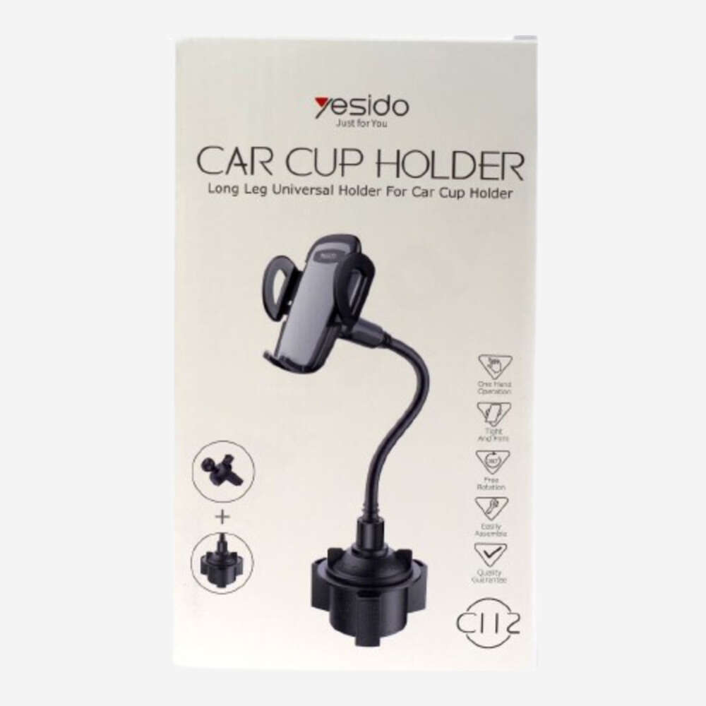 Yesido Car Cup Holder Accessories C112 - Long Leg Universal Car Cup Holder